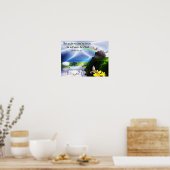 Joshua 24:15 Bijbelverse Christelijk Poster (Keuken)