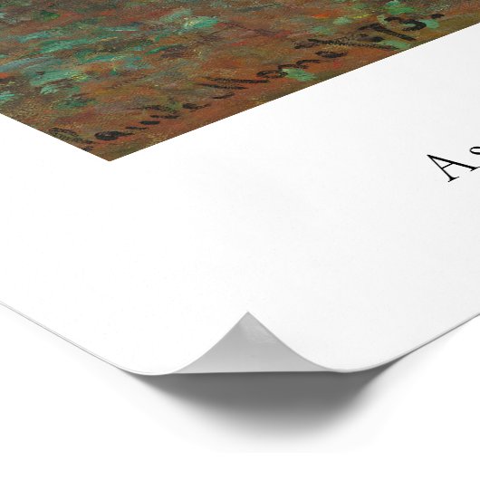 Joshua 24:15 Bijbelverse Poster (Hoek)