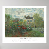 Joshua 24:15 Bijbelverse Poster (Voorkant)