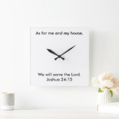 Joshua 24:15 klok (Huis)