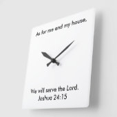 Joshua 24:15 klok (Hoek)