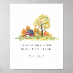 Joshua 24:15 poster