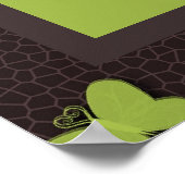 Joshua 24:15 Scripture Verse Butterfly Poster (Hoek)