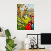 Joshua 24:1-15 Joshua's Farewell poster (Thuiskantoor)