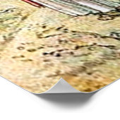 Joshua 3 God houdt het poster van de Jordaan tegen (Hoek)