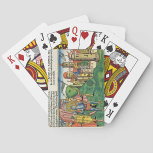Joshua 6 4-21 De Herfst van Jericho, uit het 'Nure Pokerkaarten