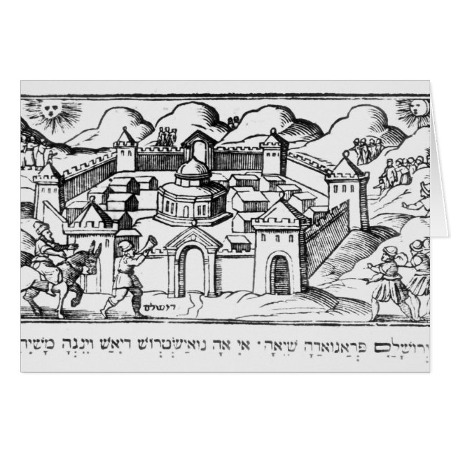 Joshua aan de zalen van Jericho (Voorkant Horizontaal)