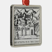 Joshua aan de zalen van Jericho Metalen Ornament (Rechts)