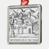 Joshua aan de zalen van Jericho Metalen Ornament (Links)