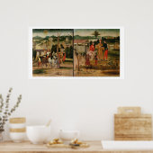 Joshua aan de zalen van Jericho Poster (Keuken)