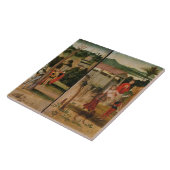 Joshua aan de zalen van Jericho Tegeltje (Zijkant)