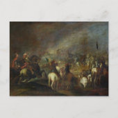 Joshua bij de muren van Jericho Briefkaart (Voorkant)