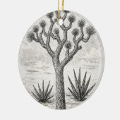 joshua boom schets | woestijn schets kunst keramisch ornament (Links)