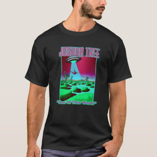 Joshua-boom uit deze wereld grappige Alien Abducti T-shirt