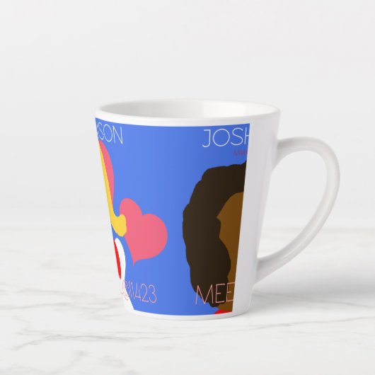 Joshua en Baliston Latte Mok (Rechts)