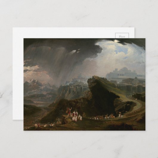 Joshua en de slag om Gibeon Briefkaart (Voorkant / Achterkant)