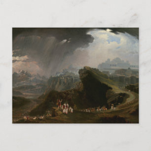 Joshua en de slag om Gibeon Briefkaart