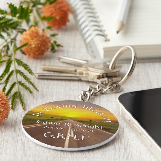 Joshua Knight Sleutelhanger (Zijkant)