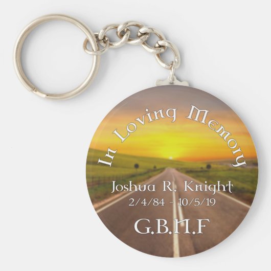 Joshua Knight Sleutelhanger (Voorkant)