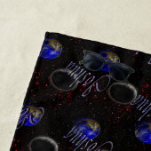 Joshua-namen met Planet en Meteorite; Strandlaken (In situ)