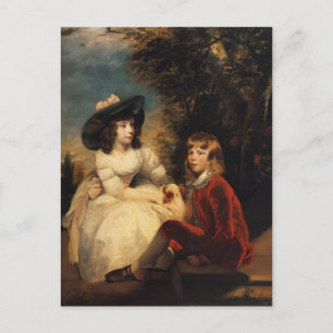 Joshua Reynolds-Children of John Julius Angerstein Briefkaart