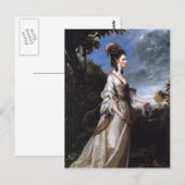 Joshua Reynolds- Jane, Countess of Harrington Briefkaart (Voorkant / Achterkant)