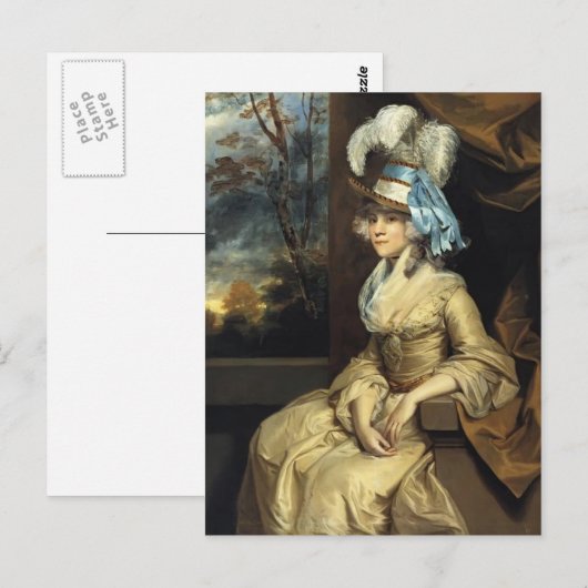 Joshua Reynolds- Lady Taylor Briefkaart (Voorkant / Achterkant)