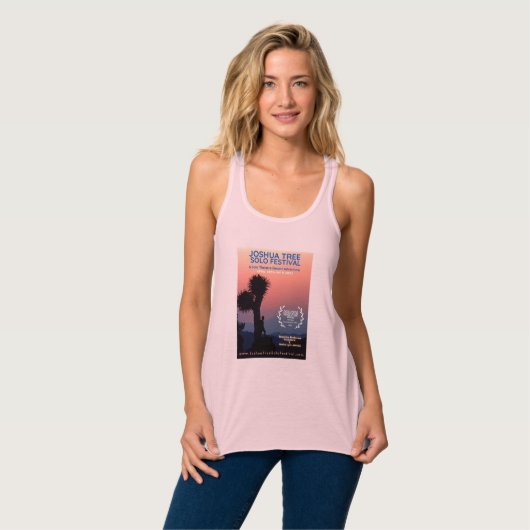 Joshua Tree 2023 — Stroomtank Tanktop (Volledige Voorkant)