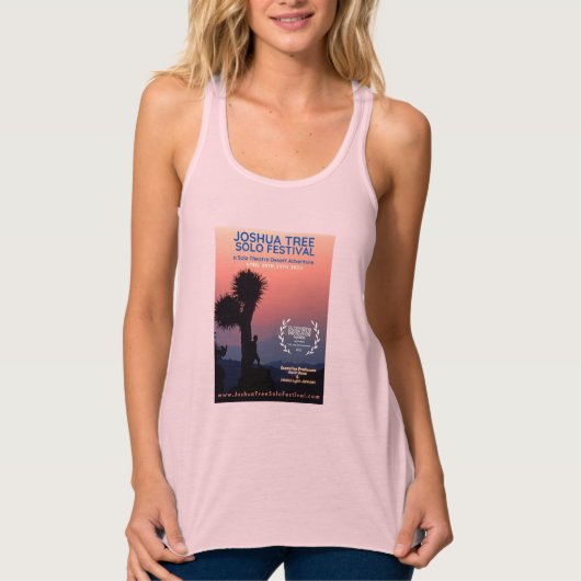 Joshua Tree 2023 — Stroomtank Tanktop (Voorkant)