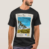 Joshua Tree Aquarel Reizen T-shirt (Voorkant)
