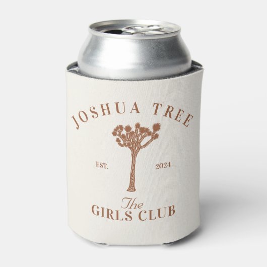 Joshua Tree Bachelorette Meisjes Club Koelbox Blikjeskoeler (Blikje Voorkant)