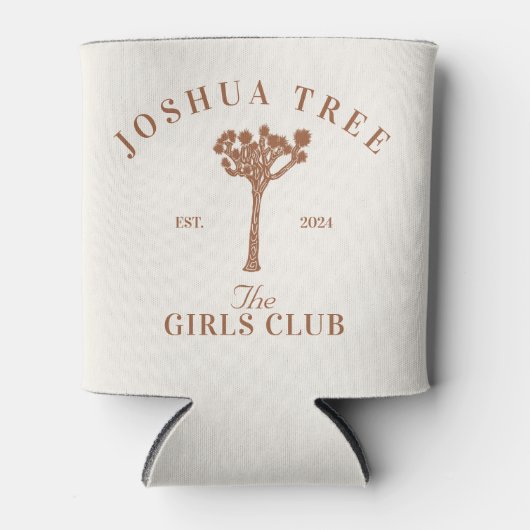 Joshua Tree Bachelorette Meisjes Club Koelbox Blikjeskoeler (Voorkant)