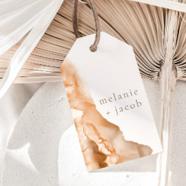 Joshua Tree Bohemian Neutral Bride + Groom Favor Cadeaulabel