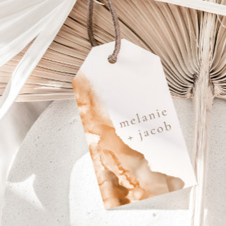 Joshua Tree Bohemian Neutral Bride + Groom Favor Cadeaulabel