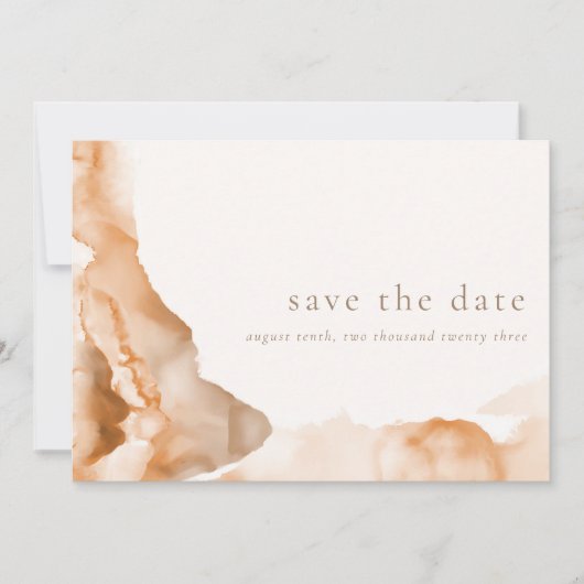 Joshua Tree Bohemian Neutral Save the Date (Voorkant)