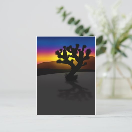 Joshua Tree Briefkaart (Staand voorkant)