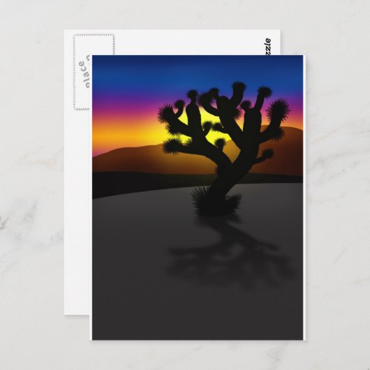 Joshua Tree Briefkaart (Voorkant / Achterkant)