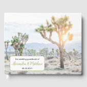 Joshua Tree Bruiloft Gastenboek (Voorkant)