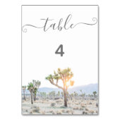 Joshua Tree Bruiloft Kaart (Voorkant)