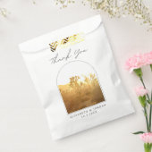 Joshua Tree bruiloft zonsondergang foto dank u Bedankzakje (Gezegeld)