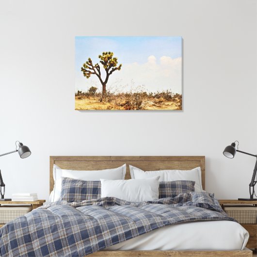 Joshua Tree Cactus Desert Art Print (Insitu (Slaapkamer))