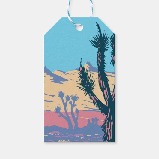 Joshua tree cadeaulabel (Voorkant)