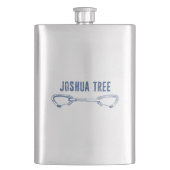 Joshua Tree California, klimming Quickdraw Flacon (Voorkant)