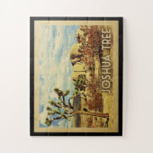 Joshua Tree California Vintage Travel Legpuzzel (Verticaal)