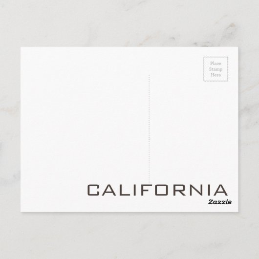 Joshua Tree, Californië Briefkaart (Achterkant)