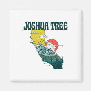 Joshua Tree Californië Buiten Natuur En Berg Magneet