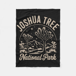 Joshua Tree Californië Natuur Wandelbergen Vrouw Fleece Deken