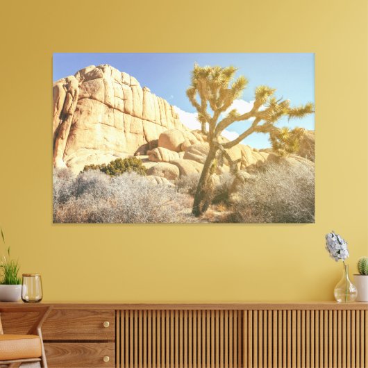 Joshua Tree Canvas Afdruk (Insitu (Woonkamer))