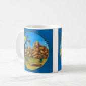 Joshua Tree- Fish Rock Knop Koffiemok (Voorkant links)