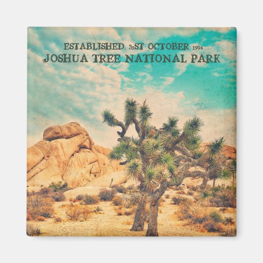 Joshua Tree Fridge Magnet (Voorkant)